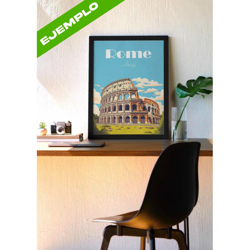 Cuadro 30x42cm Poster Tx Tokyo Y La Torre Colores Japon