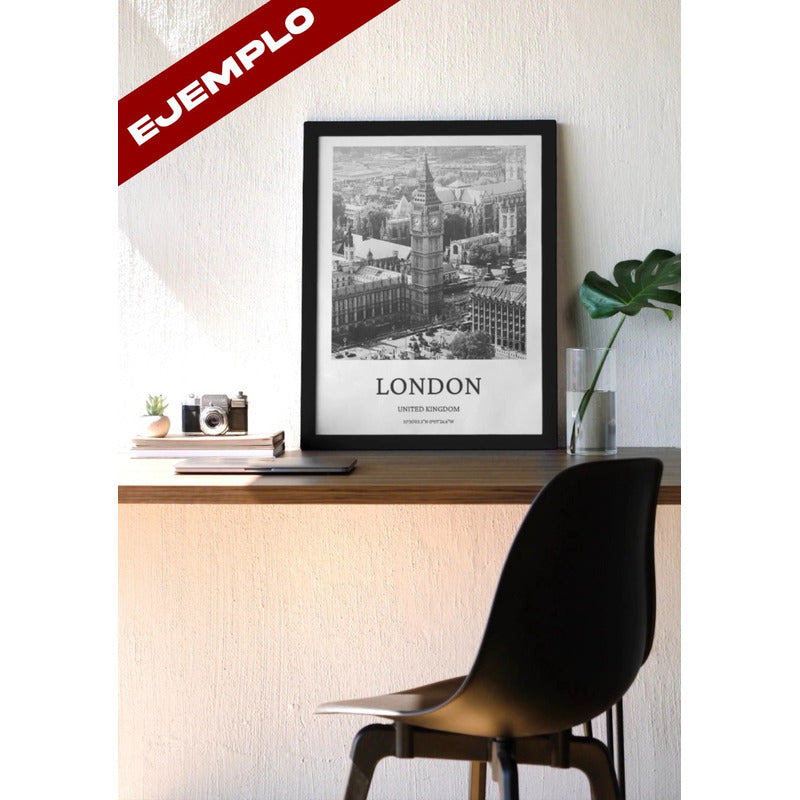 Cuadro 30x42cm Poster Tx Tokyo Y La Torre Colores Japon